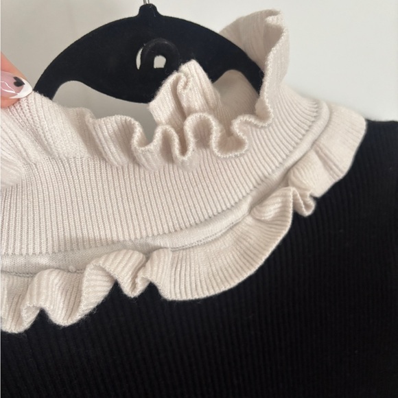 Accent Frill Neck Sweater - Picture 4 of 7